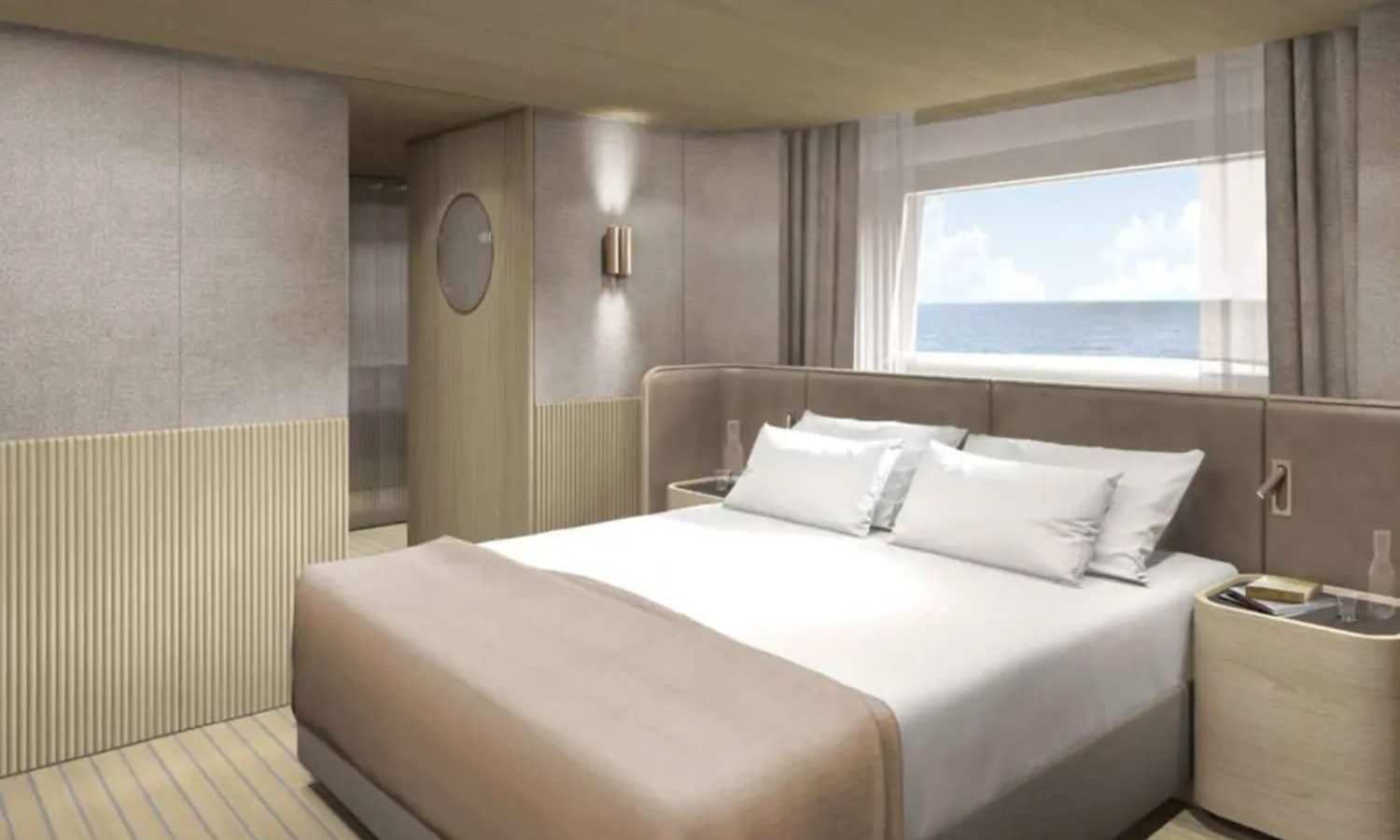 South of france 6 Beautifully designed bedroom with plush furnishings and modern décor.