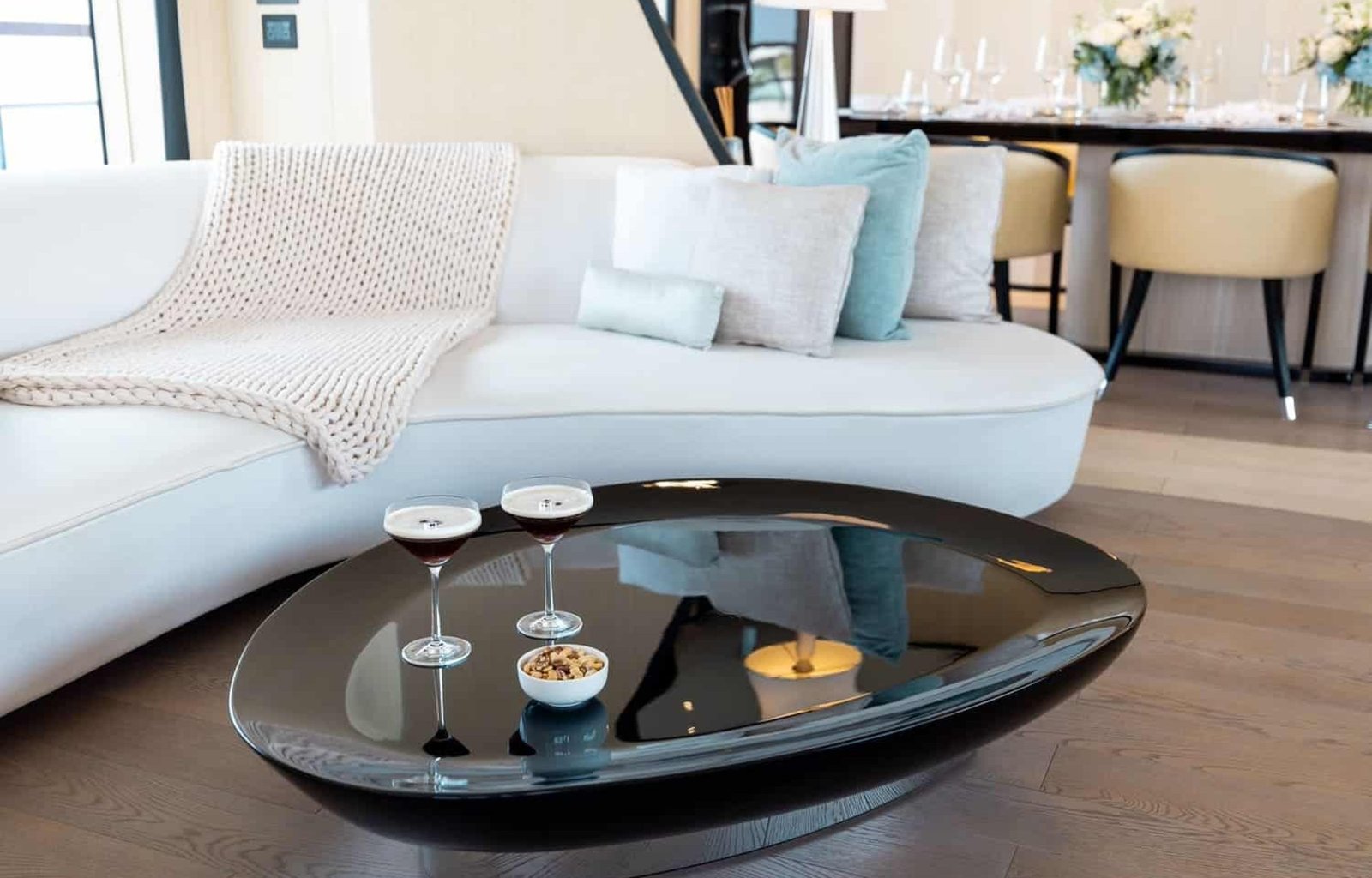 16 95' Benetti Delfino Bella Vita Luxury Miami Yacht Charter Rental Modern Elegance YachtLuxe Bimini The Bahamas-X3