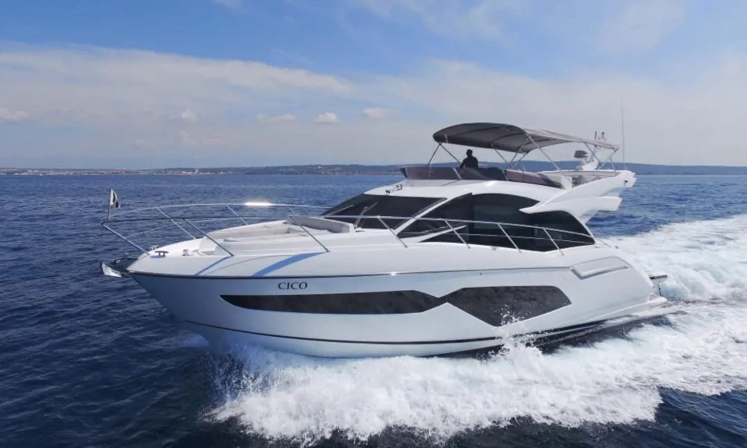 Croatia 1 Another view of the yachtās sleek exterior and stylish design