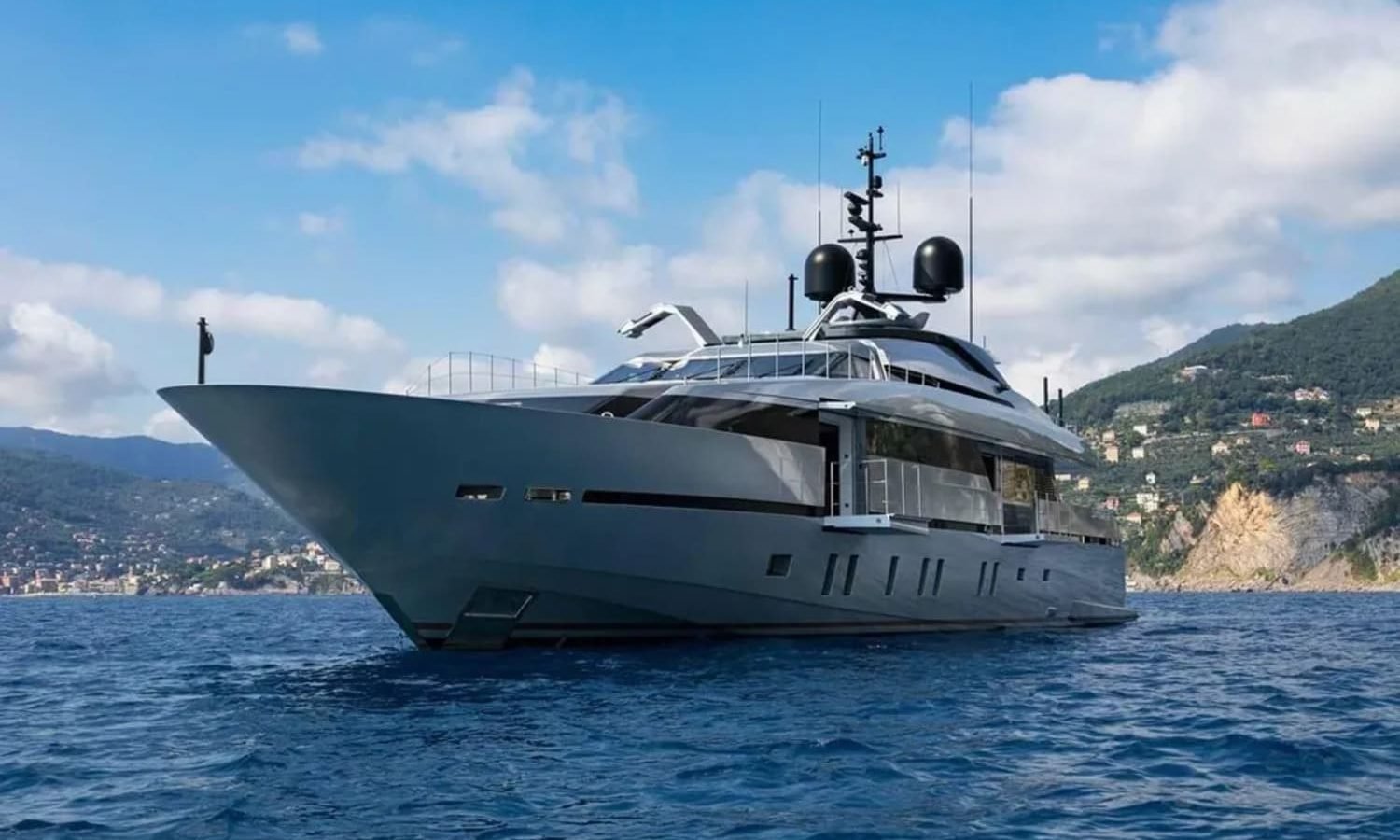 Main view of the 134' Sanlorenzo, a luxurious superyacht for sale.