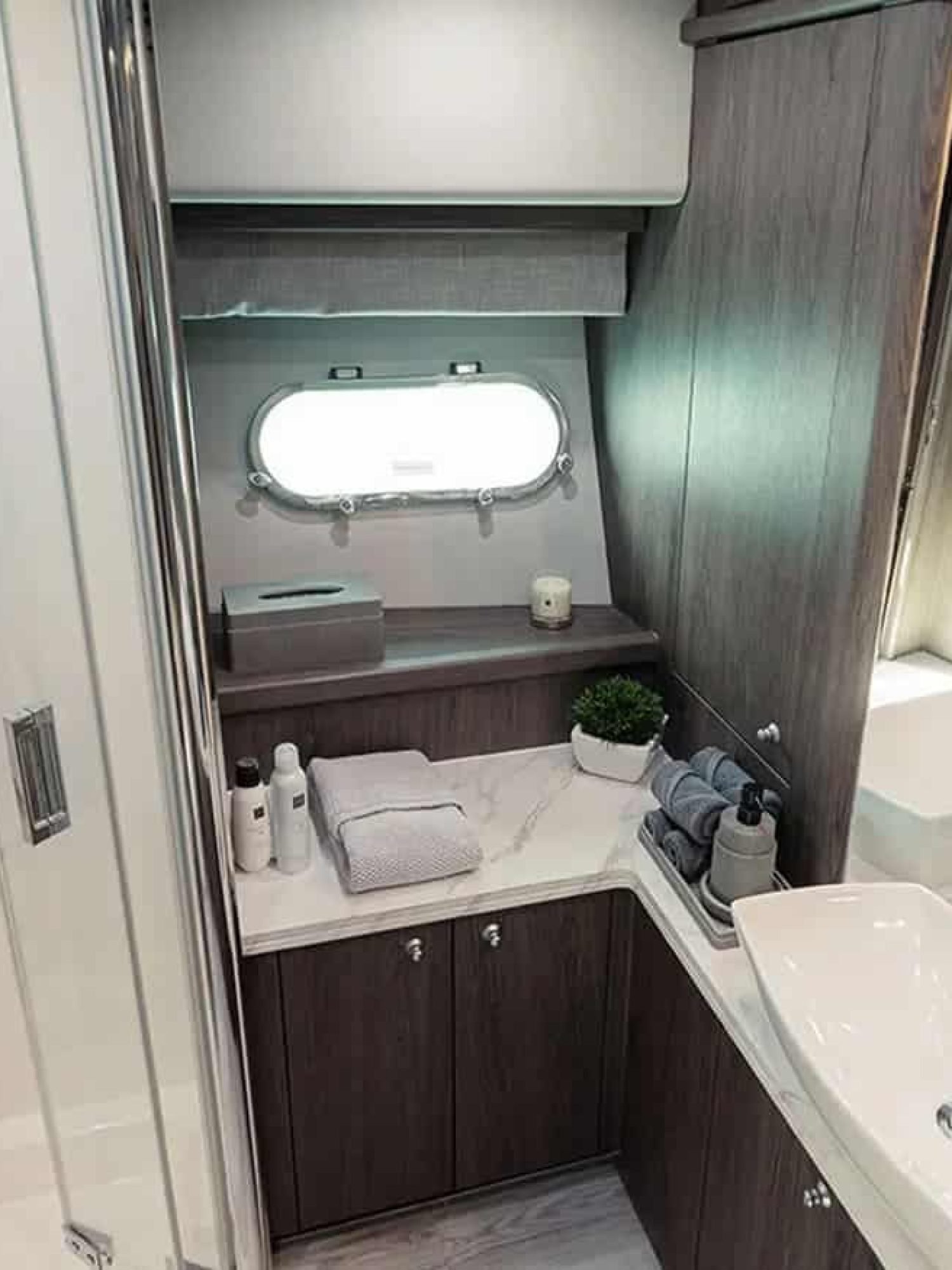 Private en-suite with high-end finishes and spacious layout.